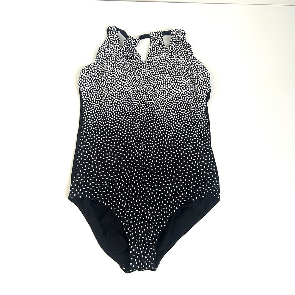 Dreamsuit | Black and White Polka Dot Swimsuit